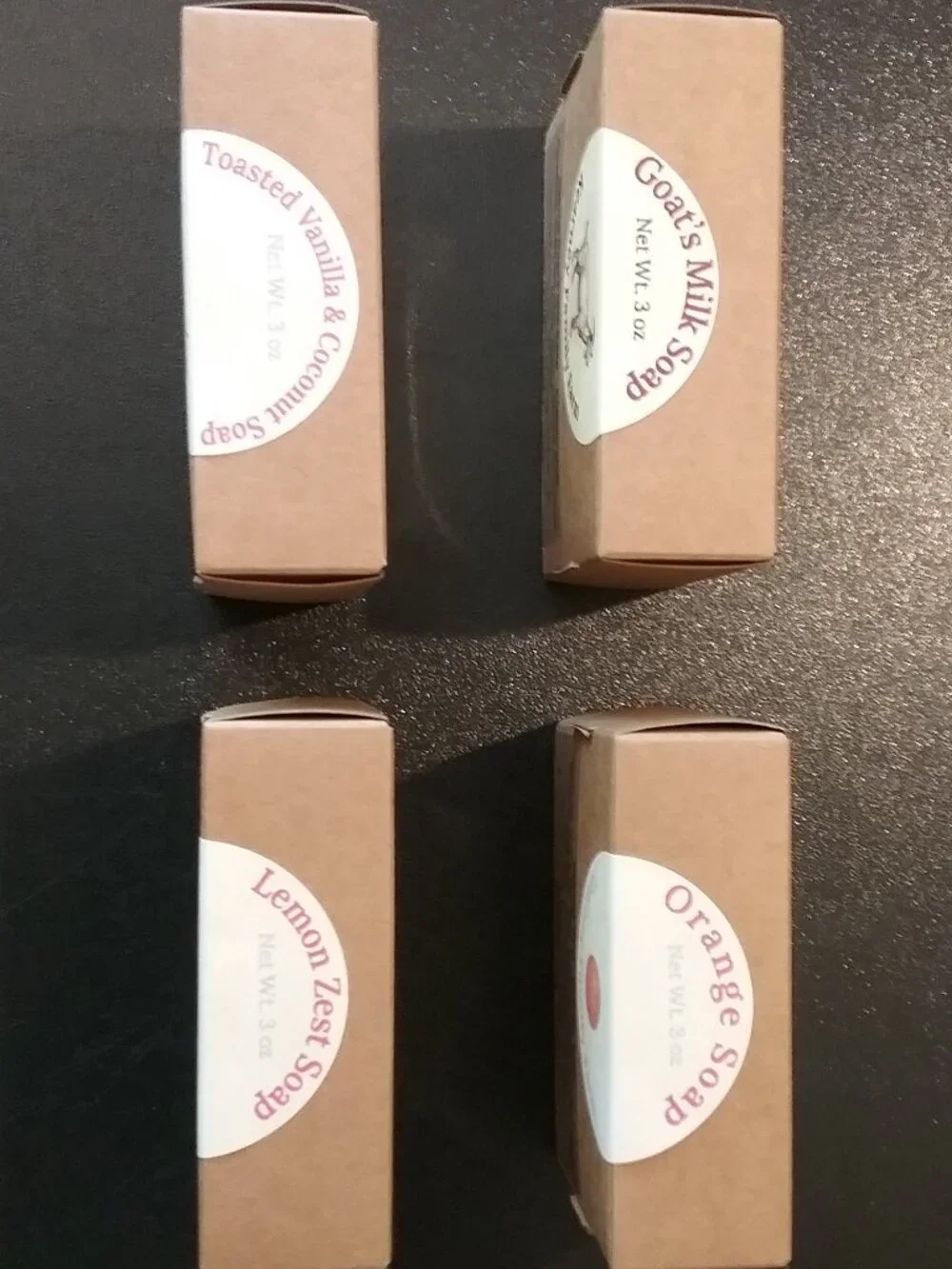 The Bakery & Creamery Collection - Botanical Oval Goat Milk Soap (4-Bar Set)
